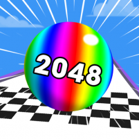 ball run 2048 ball games 3d