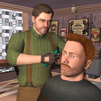 barber shop hair cutting game