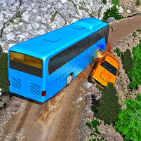 bus driving mountain road game