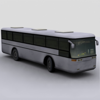 bus parking 3d