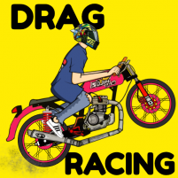 drag racing bike