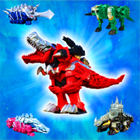 dx robot dino ranger fury