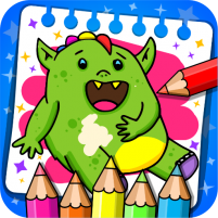 fantasy coloring book games