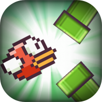 flappy stepy bird arcade game