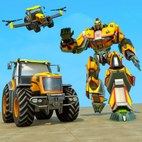 flying tractor robot transform