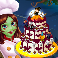 halloween party cake cooking restaurant games