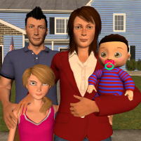 happy virtual family life 3d