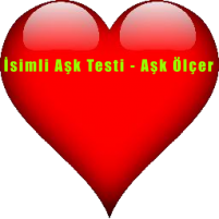 isimli ask testi ask olcer