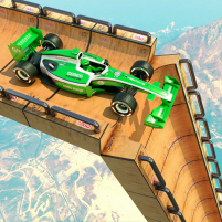 mega ramps formula car stunt