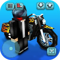 motorcycle racing craft moto games building 3d