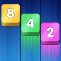 number tiles merge puzzle