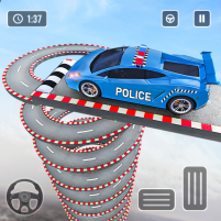 police car driving car games