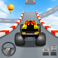 super hero car stunt game 3d