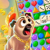 super pug story match 3 puzzle