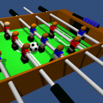 table football soccer 3d