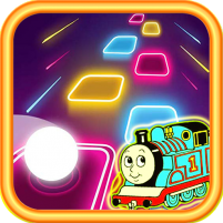 tank engine thomas magic tiles hop games