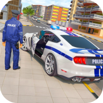 us police car driving sim 3d