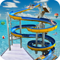 water park slide surfers games