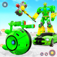 ball robot car transform game