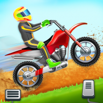 bike hill racing game for kids