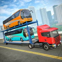 city bus games transport truck