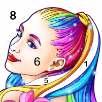 coloring fun color by number games