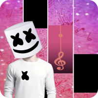 dj piano marshmello music game