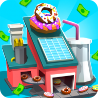 donut factory tycoon games