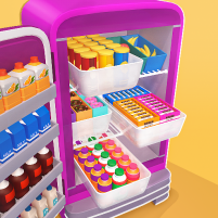 fill up fridge：organizing game