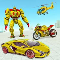 helicopter robot car game 3d scaled