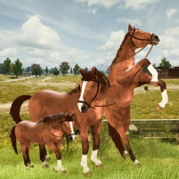 horse family jungle adventure simulator game 2020