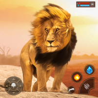 lion family simulator games