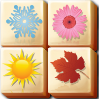 mahjong garden four seasons free tile game