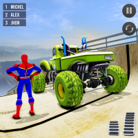 mega ramp car stunts games