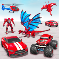 monster truck robot car game