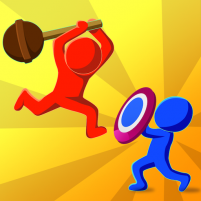 move io move stop move stickman crowd 3d