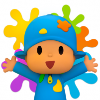 pocoyo colors fun drawings