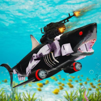shark robot transformation scaled
