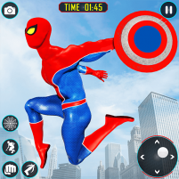 spider rope hero vice town sim