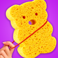 sponge art 3d