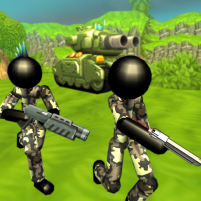 stickman tank battle simulator