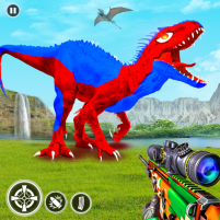 super dino hunting zoo games