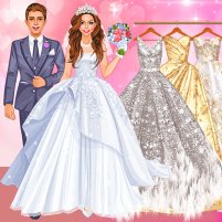 wedding games bride dress up