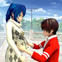 anime pregnant mother 3d scaled