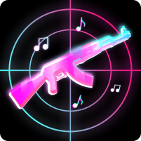 beat shooter music game