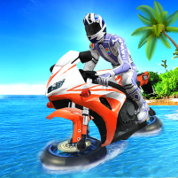 bike racing water bike games