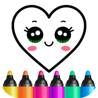 bini toddler drawing games