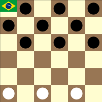 brazilian checkers draughts