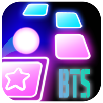 bts tiles hop k pop neon army