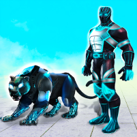 flying panther robot hero game scaled